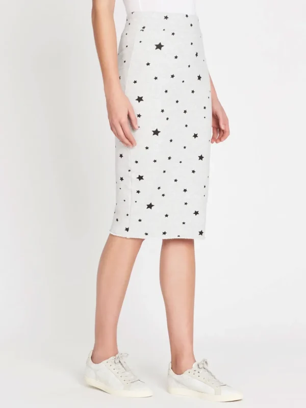 Stars All Over Slim Fit Tube Skirt