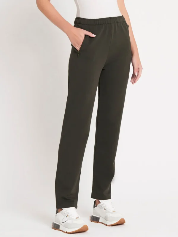 Straight Leg Track Pants