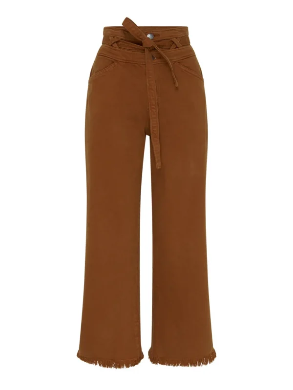 Sukey Crop Wide Leg Jean