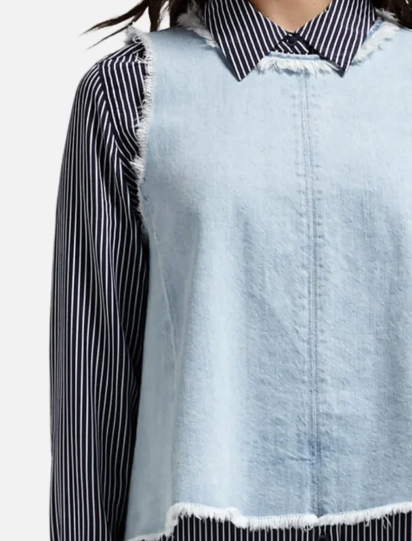 Tayla Shell Fray Top