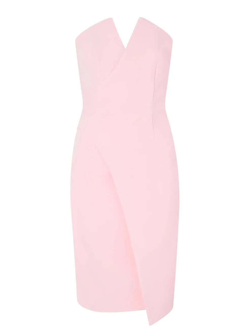 tech_bonded_v_strapless_d_0.webp Tech Bonded V Strapless Dress
