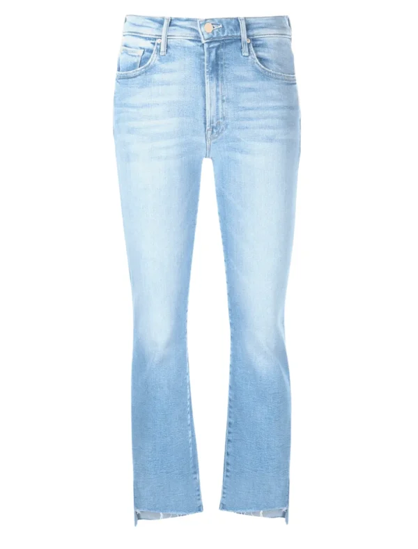 The Insider Crop Step Fray Jean