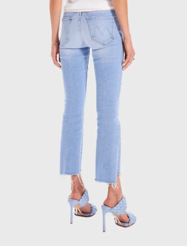 The Insider Crop Step Fray Jean