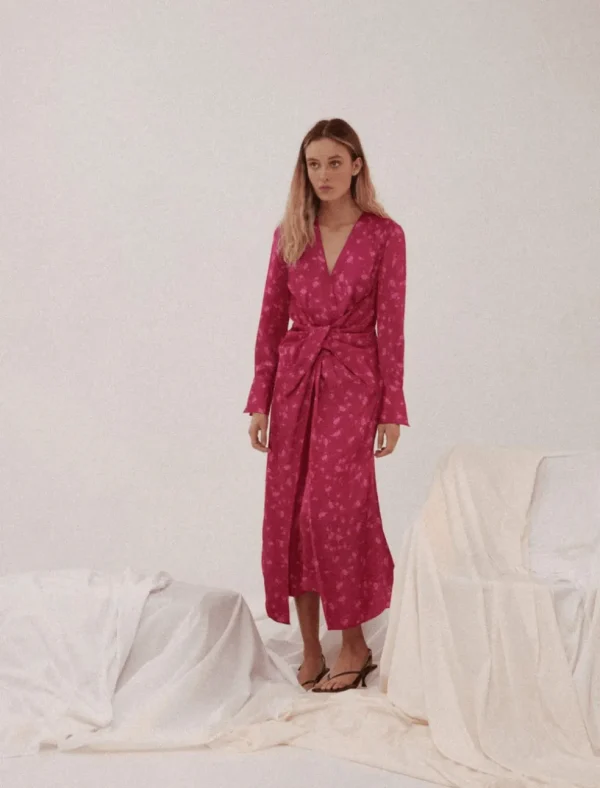 Wetherby Long Sleeve Midi Dress