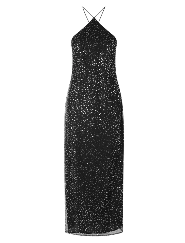 Ytzen Halter Midi Dress